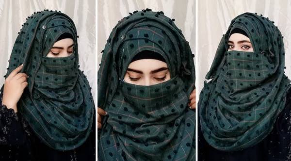 Model Hijab Tumpuk Layered